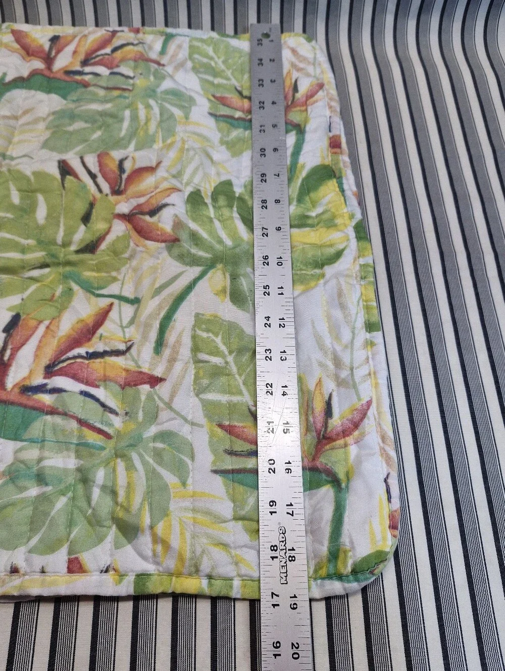 Twin Tropical Comforter Set Birds Of Paradise 2 Pillow Shams Floral